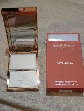 Patrick Ta Major Glow Highlighter Duo — White Pearl
